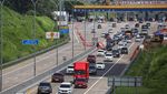 One Way Tol Trans Jawa Diterapkan, Arus Mudik Terpantau Padat