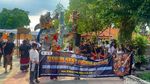 Semarak Pawai Ogoh-ogoh Sambut Nyepi di Surabaya