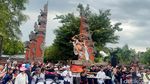 Semarak Pawai Ogoh-ogoh Sambut Nyepi di Surabaya