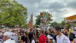 Semarak Pawai Ogoh-ogoh Sambut Nyepi di Surabaya
