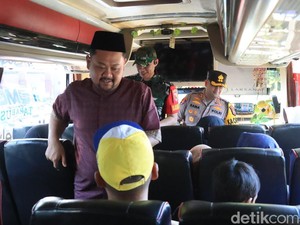 15 Bus Antar 750 Peserta Mudik Gratis Pemkab Gresik ke Kampung Halaman