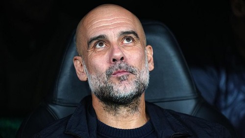Manchester City manager Pep Guardiola before the UEFA Champions League round of sixteen, first leg match at the Bernabeu, Madrid. Picture date: Wednesday March 11, 2026. (Photo by Bradley Collyer/PA Images via Getty Images)