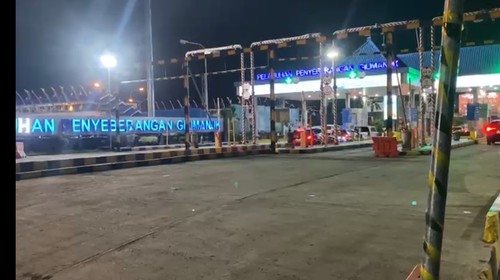 Pintu masuk Pelabuhan Gilimanuk, Jembrana, Bali, yang sudah sepi dari antrean kendaraan pada Rabu (18/3/2026). (Dok. Polda Bali)