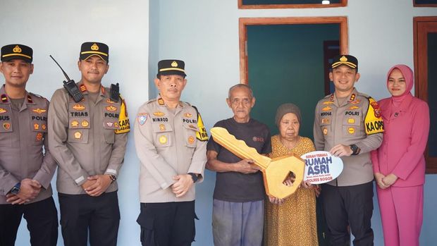 Polres Bogor merealisasikan program Rumah ASRI (Aman, Sehat, Rapi, Indah) di wilayah Kabupaten Bogor. (dok istimewa)