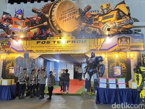 Pos Terpadu Transformer di Sukabumi, Ada Kursi Pijat-WiFi Gratis