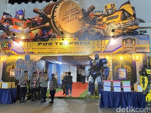Pos Terpadu Transformer di Sukabumi, Ada Kursi Pijat-WiFi Gratis