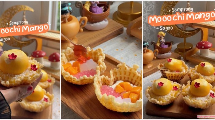 Resep Semprong Mooochii Mango Sagoo