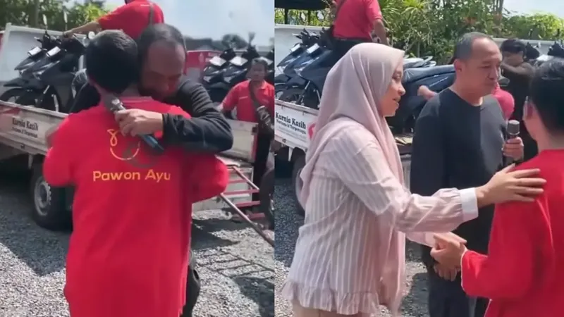 Salut! Restoran Bebek di Sukoharjo Bagi-bagi THR 29 Motor untuk Karyawan