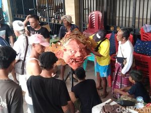 Ogoh-Ogoh Ludes Terbakar, Solidaritas Lintas Generasi Bangkit di Tabanan