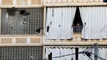 Serangan Israel Rusak Bangunan di Beirut Tengah