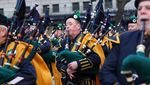 Tradisi Irlandia Meriahkan Jalanan New York Lewat Parade Akbar