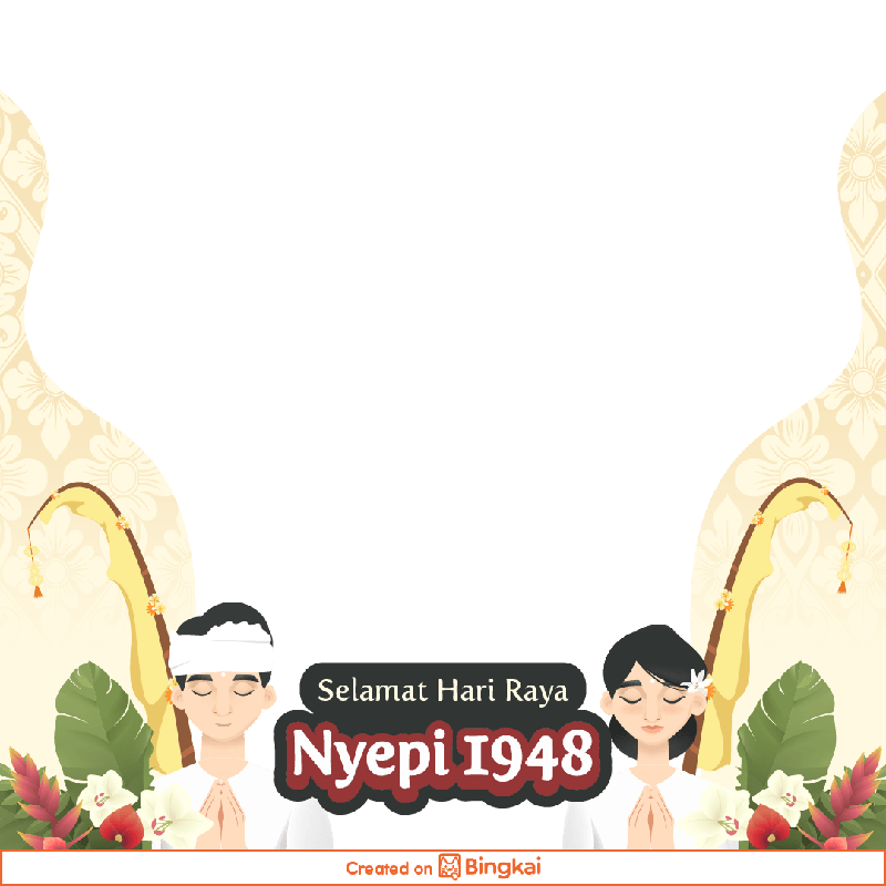 Twibbon Nyepi 2026
