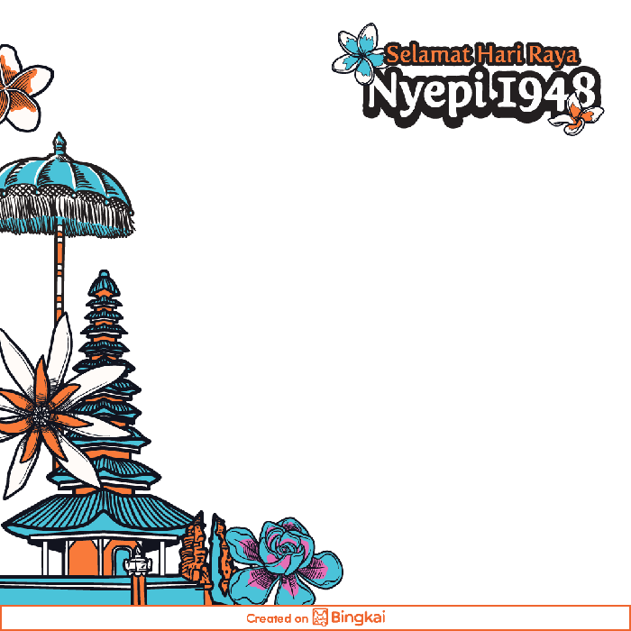 Twibbon Nyepi 2026