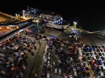 Arus Mudik Meningkat, Ribuan Kendaraan Padati Pelabuhan Merak