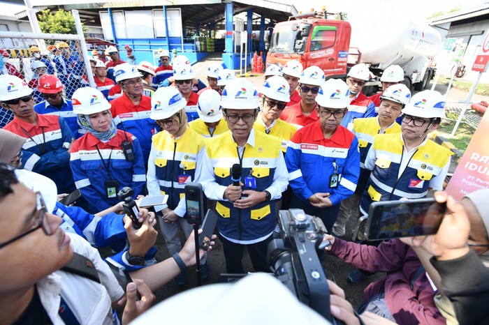 Wamen ESDM Tinjau FT Padalarang, Pertamina Pastikan Stok BBM & LPG Aman