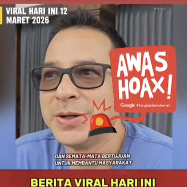 Hoaks! Ari Wibowo Bantah Terima Dana DAP dari Australia