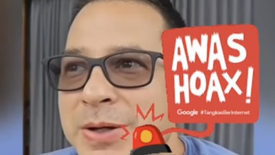 Hoaks! Ari Wibowo Bantah Terima Dana DAP dari Australia