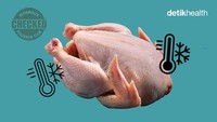 Infografis: Berapa Lama Daging Ayam Bisa Disimpan di Kulkas?