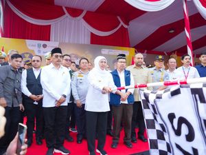 Khofifah Berangkatkan 4.000 Warga Jatim Mudik Gratis Idul Fitri 1447 H