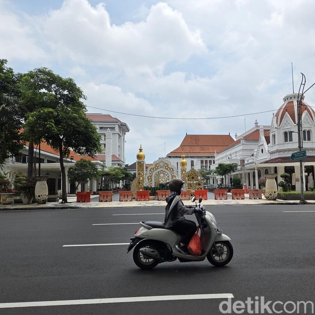 Jalan Darmo hingga Tunjungan Sepi, Surabaya Ditinggal Mudik