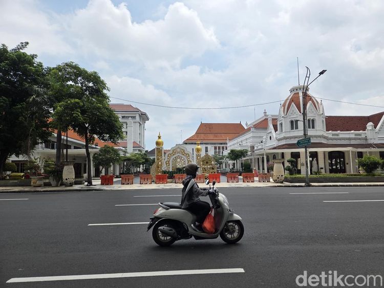 Jalan Darmo hingga Tunjungan Sepi, Surabaya Ditinggal Mudik