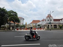 Jalan Darmo hingga Tunjungan Sepi, Surabaya Ditinggal Mudik