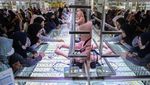 Jelang Lebaran, Toko Emas Ramai Diserbu Pembeli
