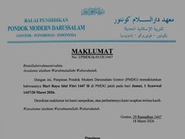 Pondok Modern Darussalam Gontor Umumkan Lebaran Besok