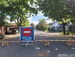 Foto: Suasana ruas Jalan di Lingkungan Karang Bangbang, Cakranegara, Kota Mataram, Kamis (19/3/2026). (Nathea Citra/detikBali)