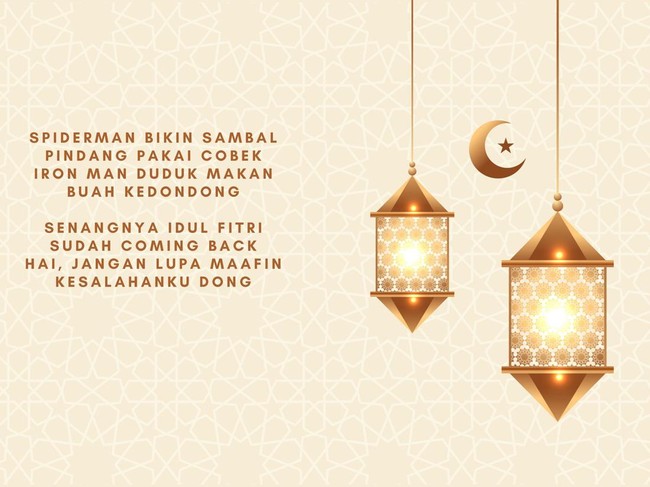 Pantun Idul Fitri