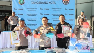 Polisi Sikat Komplotan Curanmor di Tangerang, 7 Debt Collector Gadungan Ditangkap