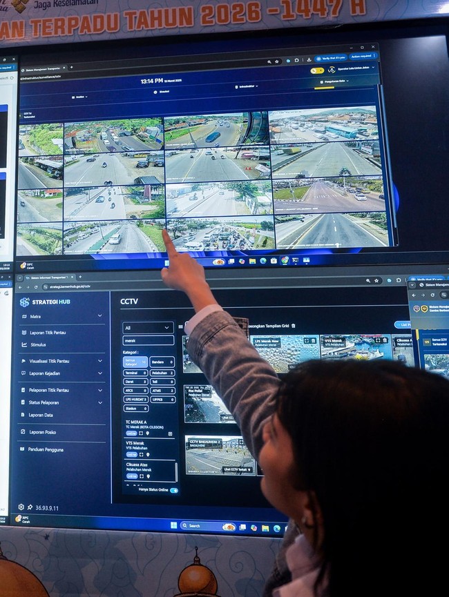 Posko Terpadu Awasi Arus Mudik Secara Real Time