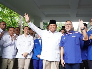 Prabowo Terima Megawati di Istana, Zulhas: Perkuat Persatuan Bangsa