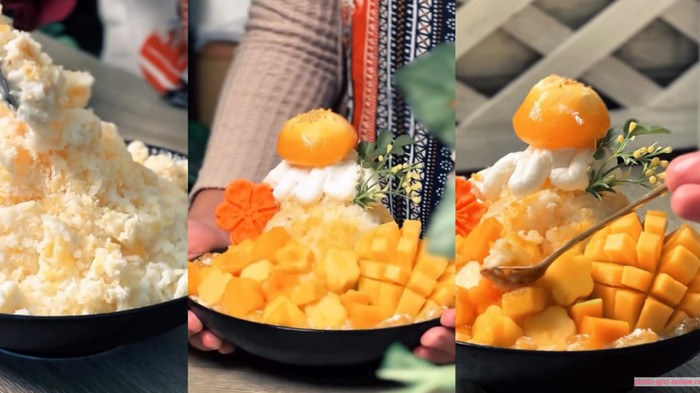 Resep Mooochii Mango Bingsoo
