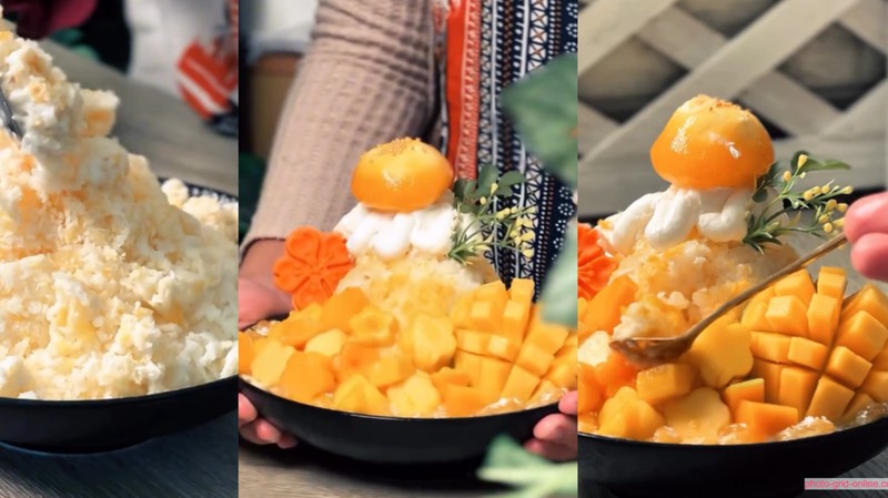 Resep Mooochii Mango Bingsoo, Dessert Manis Segar yang Lumer di Mulut