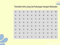 Seberapa Berkesan Puasa Kali Ini? 5 Kata yang Pertama Terlihat Pasti Paling Diingat