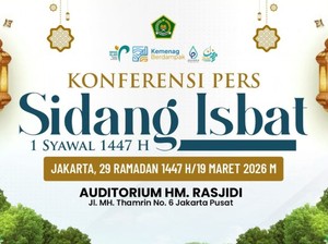 Hasil Sidang Isbat Lebaran 2026: Idul Fitri 1447 H Jatuh pada Tanggal...