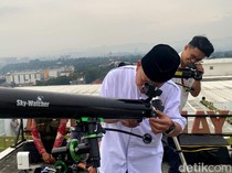 Hilal Tak Terlihat di 7 Titik Jabar