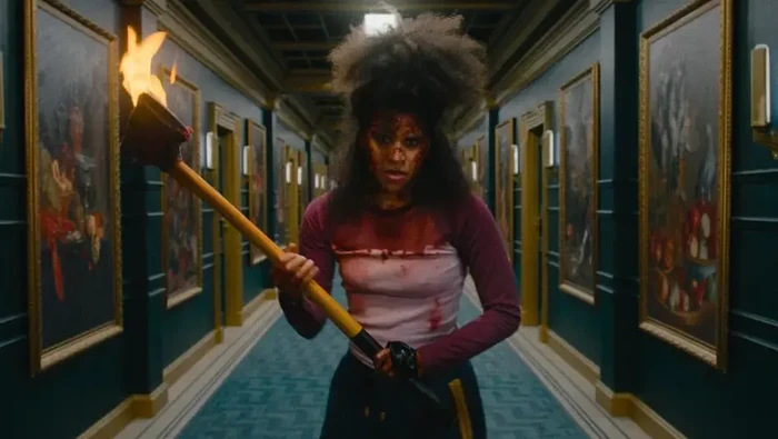 Cuplikan adegan dalam film They Will Kill You (2026).