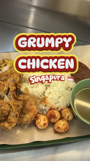 Video: Viral Ayam Goreng Penjual Galak di Singapura