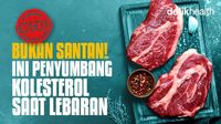 Infografis: Deretan Penyumbang Kolesterol saat Lebaran, Santan Tak Termasuk!
