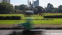 Netizen Soroti Jalanan Jakarta Sepi Hari Ini