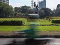 Netizen Soroti Jalanan Jakarta Sepi Hari Ini
