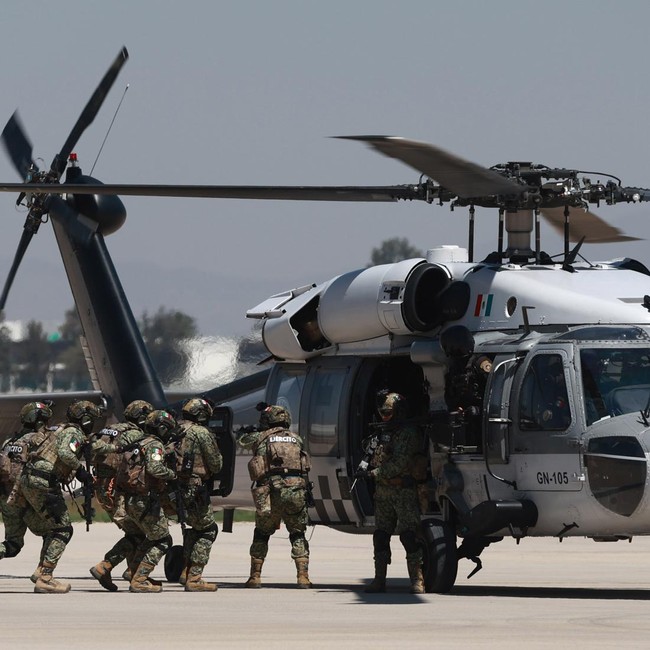 Jelang Piala Dunia 2026, Militer Meksiko Gelar Latihan