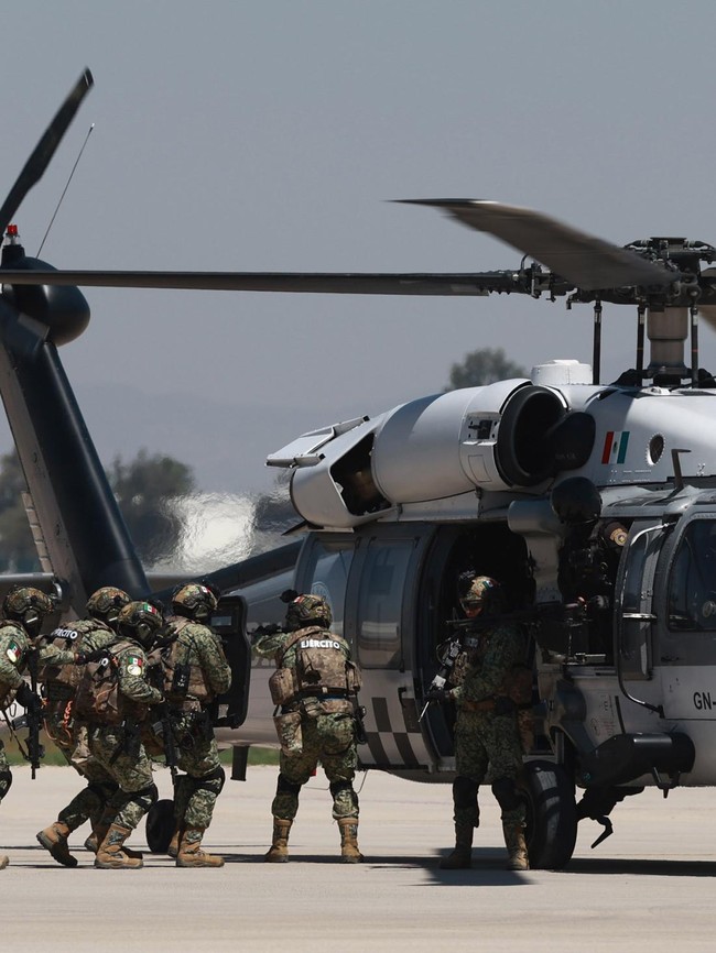 Jelang Piala Dunia 2026, Militer Meksiko Gelar Latihan