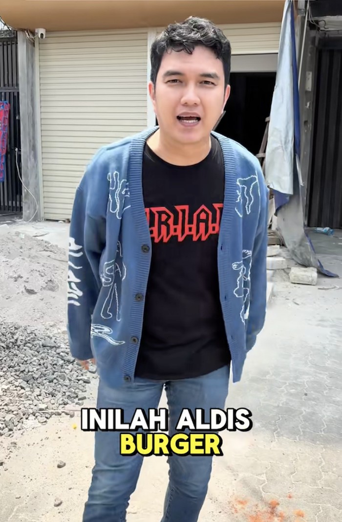 Keren! Aldi's Burger Bakal Buka di Jaksel, Aldi Taher Spill Lokasinya
