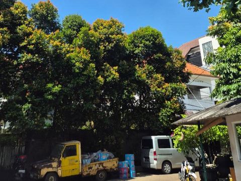 Langit Jakarta saat libur lebaran