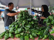 Laris Manis Kulit Ketupat Daun Pandan
