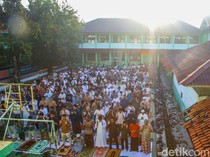 Lebih Dulu Rayakan Lebaran, Jamaah Muhammadiyah Padati Lokasi Salat
