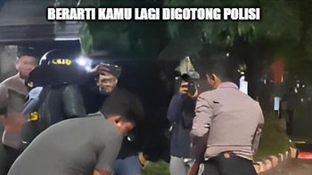 Kita mulai dengan plot twist. Kirain lagi bikin ucapan selamat lebaran. Foto: X/cucunyasoekiman